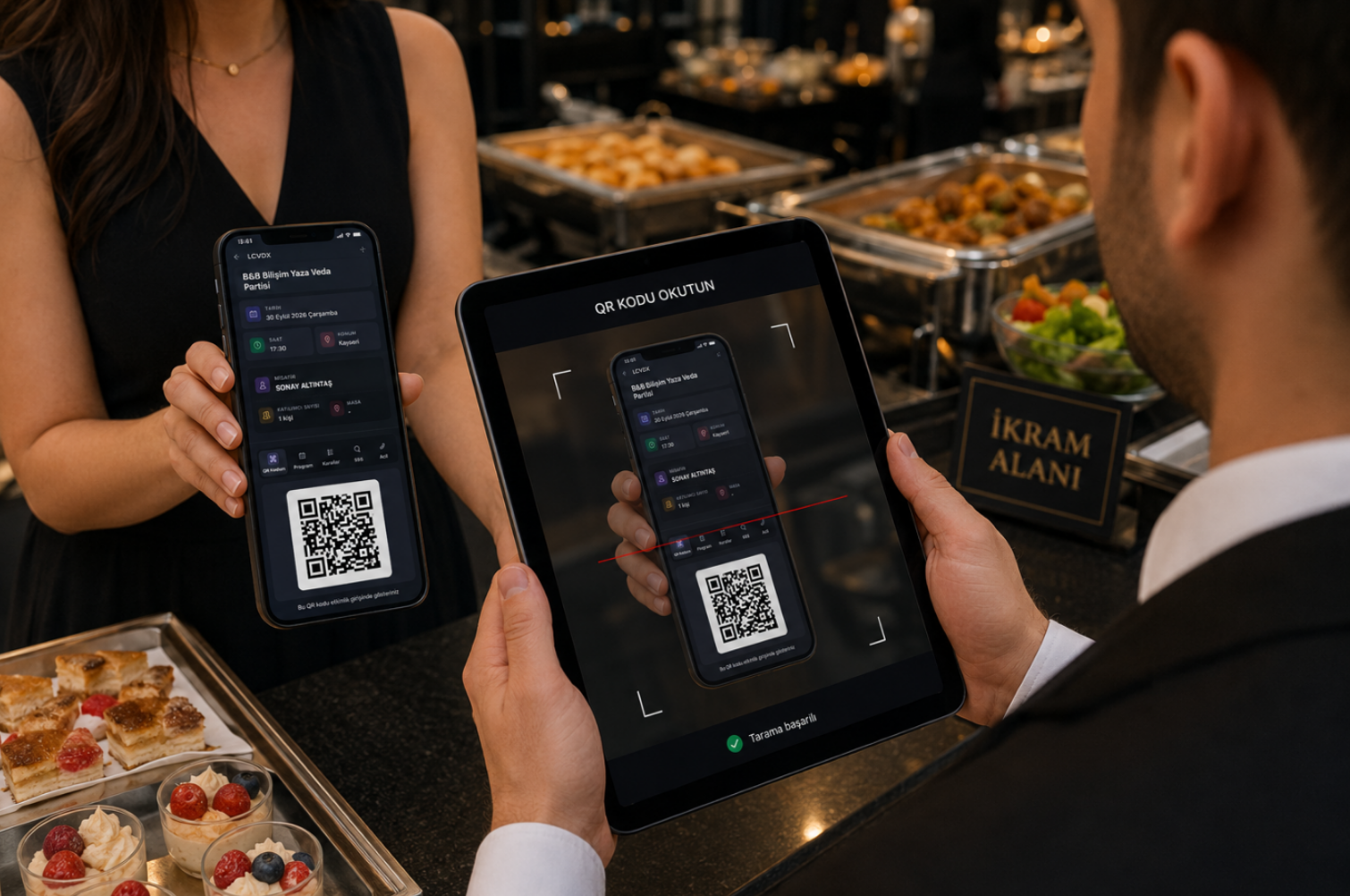 QR ile Event Flow